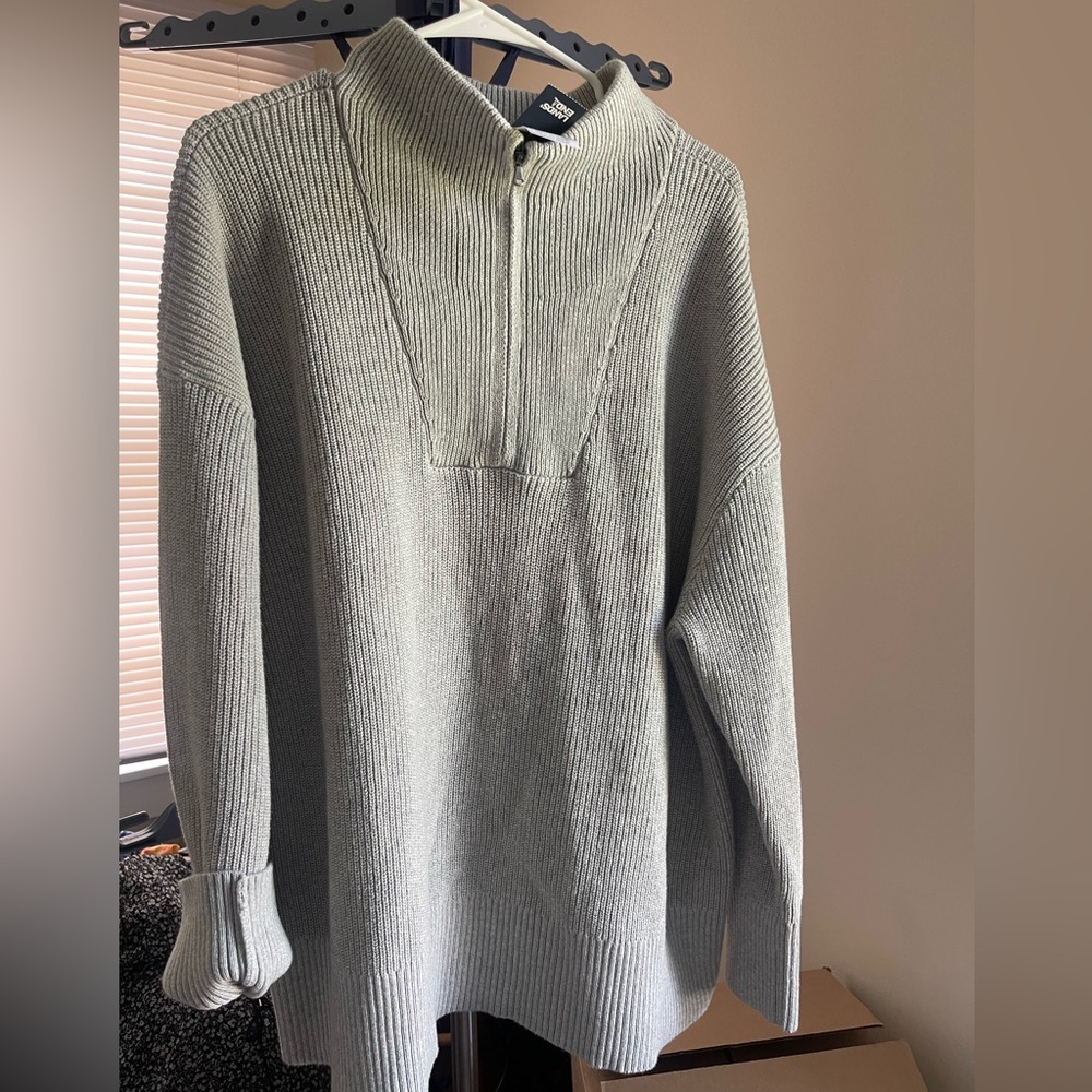Land’s and Women’s Drifter Quarter Zip Pullover 2X